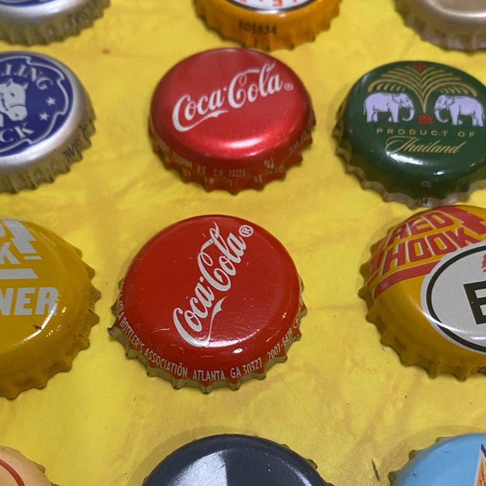 Colorful Bottle Caps Collection - Picture 15 of 16